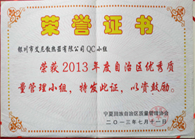 优秀管理质量小组
